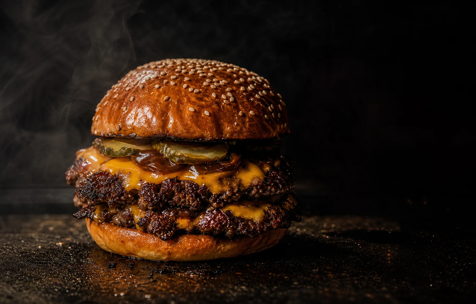 Smash-бургер Crack Double Smash — street food в центре Кишинёва, бар TUDA SUDA